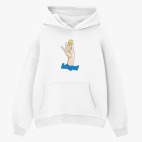 Толстовка худи оверсайз