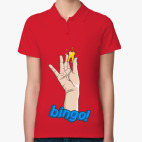 Женская рубашка поло