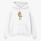 Толстовка худи оверсайз