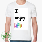 Мужская футболка органик