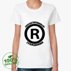 Женская футболка органик
