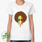 Женская футболка органик