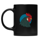 Кружка цветная UV-DTF