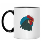 Кружка двухцветная