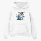 Толстовка худи оверсайз