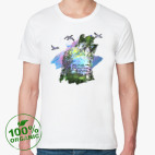 Мужская футболка органик