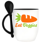 Кружка с ложкой