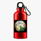 Металлическая бутылка 400 мл UV-DTF