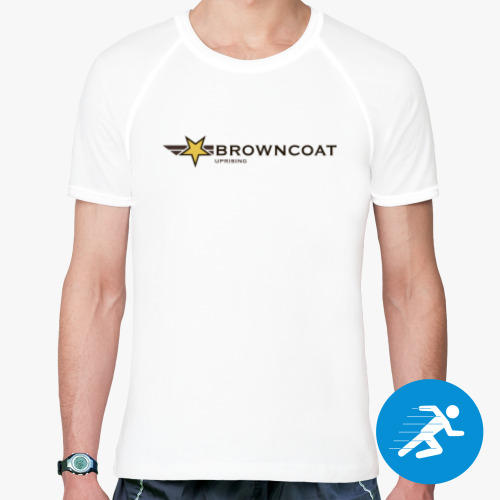 Спортивная футболка с принтом Browncoat Uprising