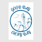 маяк и море