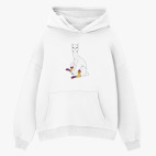 Толстовка худи оверсайз