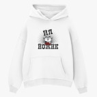 Толстовка худи оверсайз