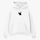 Толстовка худи оверсайз