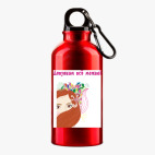 Металлическая бутылка 400 мл UV-DTF