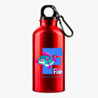 Металлическая бутылка 400 мл UV-DTF