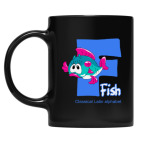 Кружка цветная UV-DTF