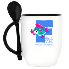 Кружка с ложкой