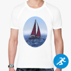 Мужская спортивная футболка