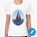 Женская спортивная футболка