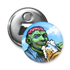 Магнит-открывашка 58 мм Зомби