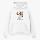 Толстовка худи оверсайз