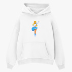 Толстовка худи оверсайз