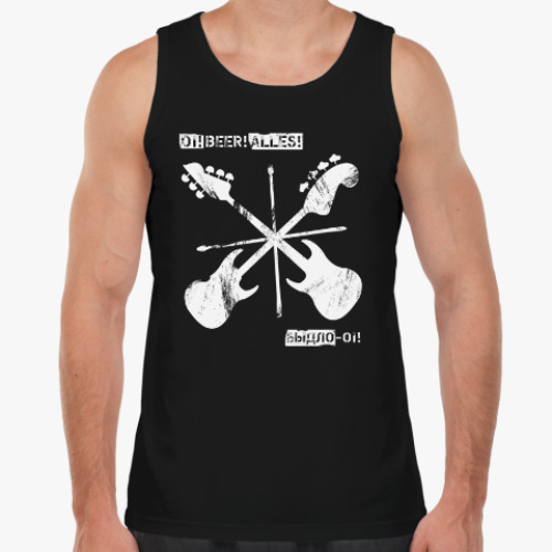 Майка с принтом ОВА