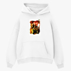 Толстовка худи оверсайз