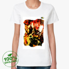 Женская футболка органик