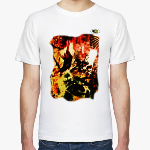 Футболка с принтом Абстракция