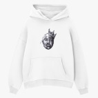 Толстовка худи оверсайз