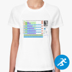 Женская спортивная футболка