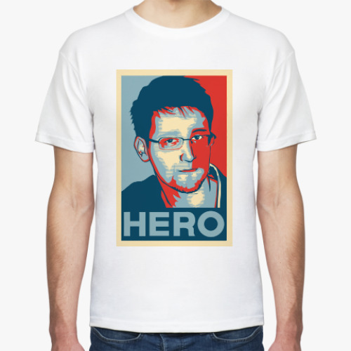 Футболка с принтом Сноуден