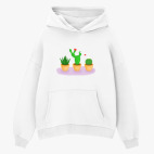 Толстовка худи оверсайз