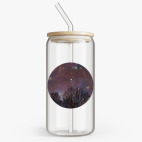 Банка с бамбуковой крышкой