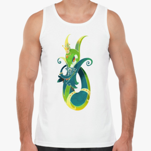 Майка с принтом Змейка