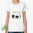 Женская футболка органик