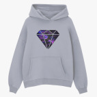 Толстовка худи оверсайз