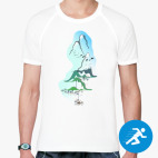 Мужская спортивная футболка