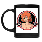 Кружка цветная UV-DTF