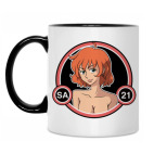 Кружка двухцветная