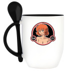 Кружка с ложкой