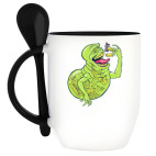 Кружка с ложкой