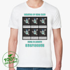 Мужская футболка органик