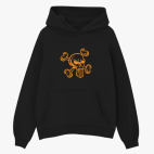 Толстовка худи оверсайз