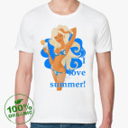 Мужская футболка органик