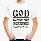 Детская футболка