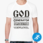 Мужская спортивная футболка