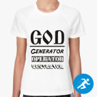 Женская спортивная футболка