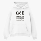 Толстовка худи оверсайз